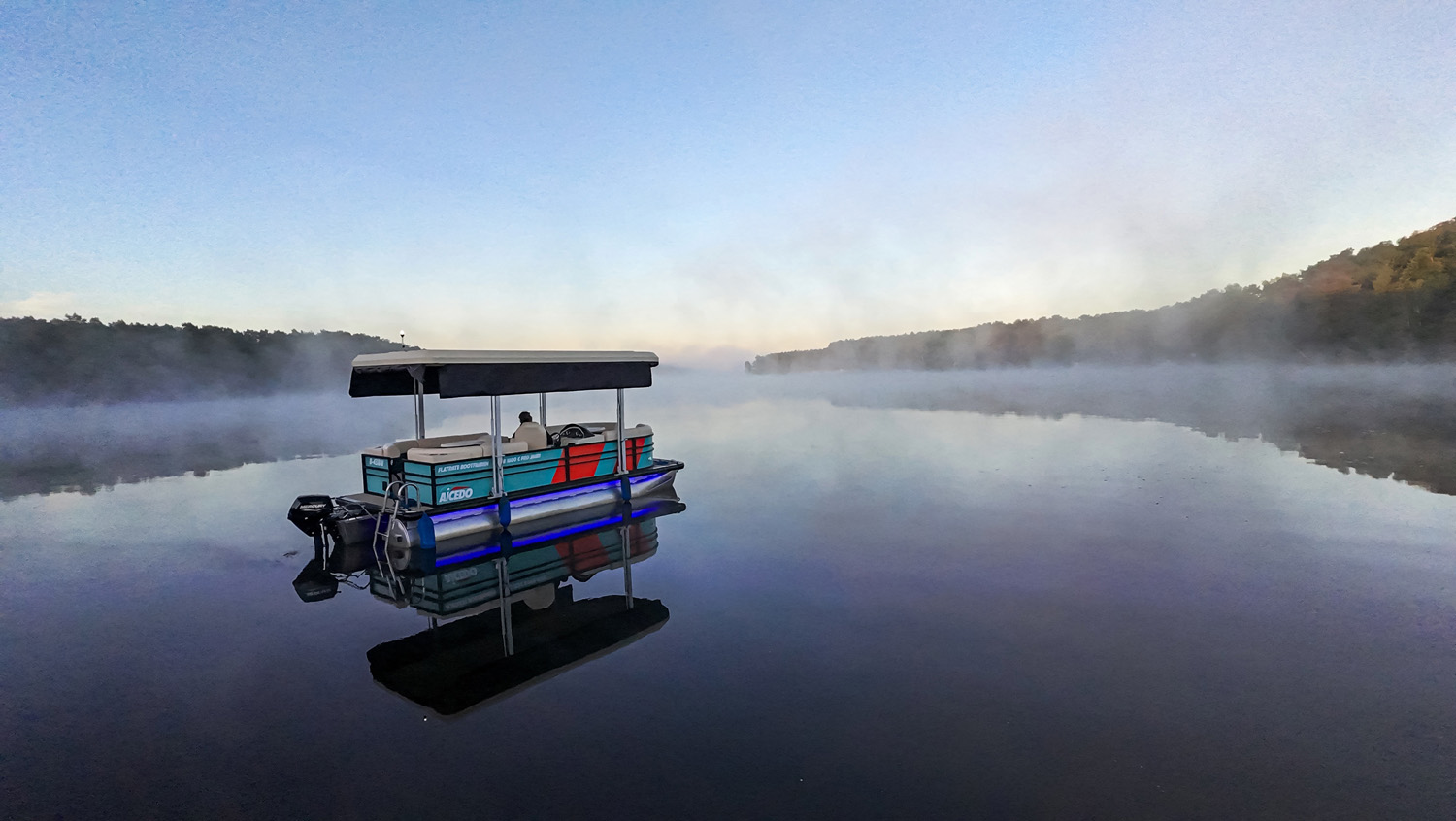 Nebelstimmung auf dem See